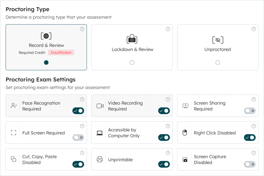 Safe Online Exams with Online Proctoring